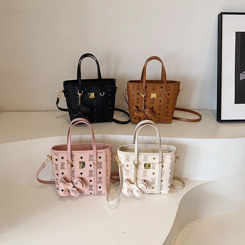 Famous Designer Luxury Brand Handbags, Women's Leather Tote Bag Crossbody Style, Elegant Shoulder Bag for Ladies