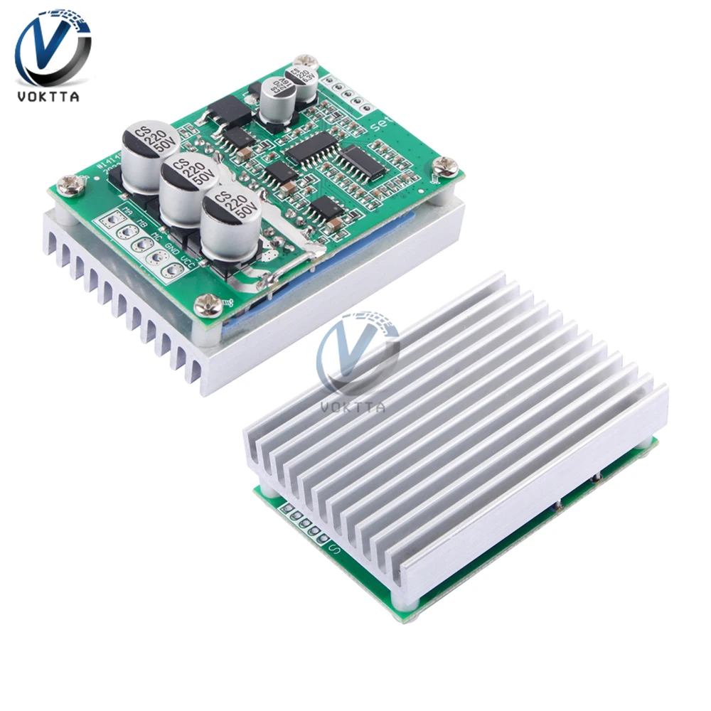 DC12-36V Brushless Motor Controller Hall Motor Driver Board 500W High Power Motor Speed Control Board Speed Regulator Module