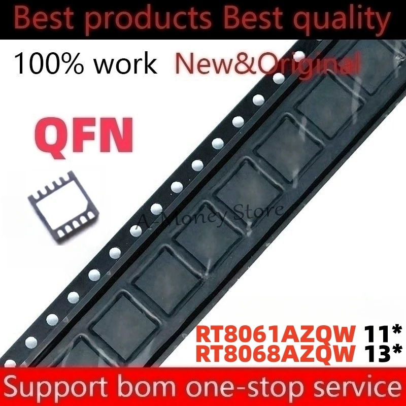 (5pcs)RT8061A RT8061AZQW (11 ED,11 EF,11 EE ...) QFN-10