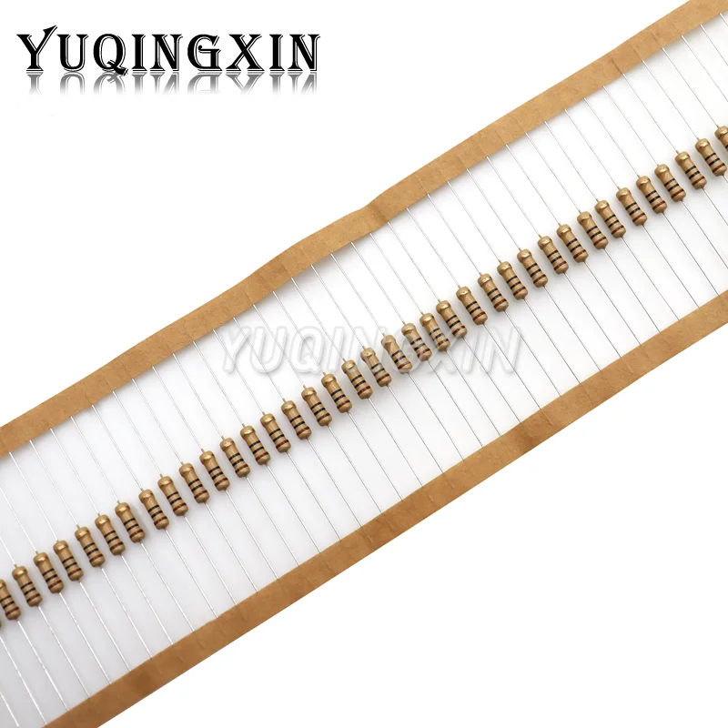 100pcs 1/2W Carbon Film Resistor 0.5W 5% 1R - 10M 0R 10R 100R 220R 330R 1K 2.2K 4.7K 10K 22K 47K 100K 1M 0 10 100 220 330 ohms