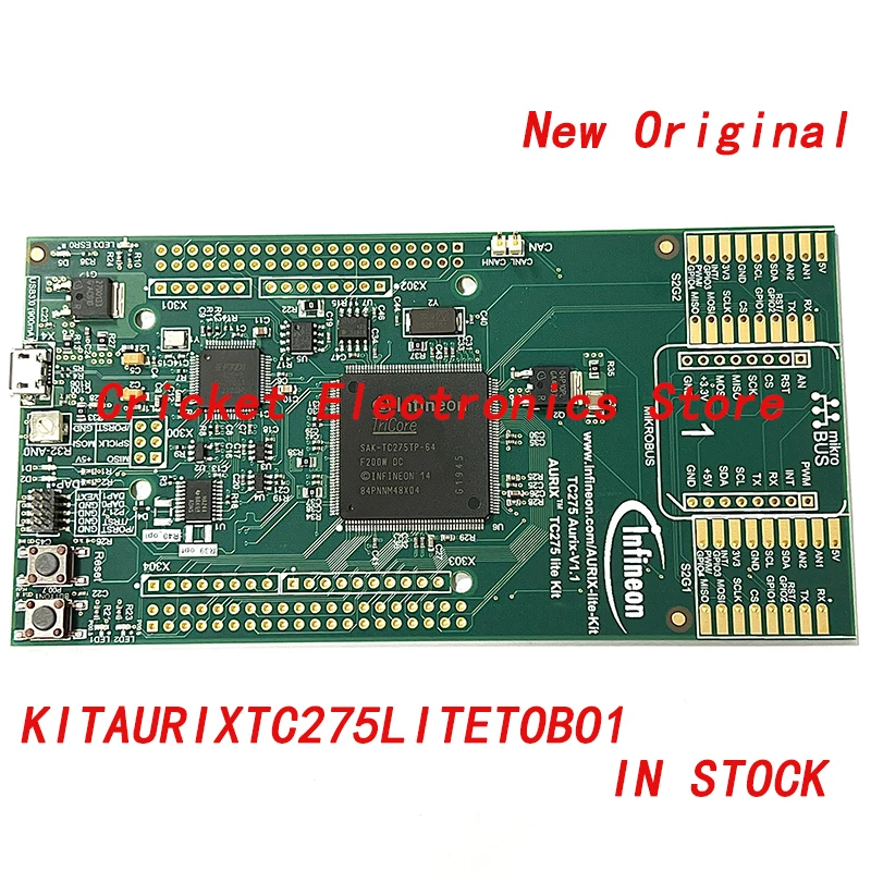 

KITAURIXTC275LITETOBO1 TC275 AURIX TC2xx TriCore™ MCU 32-Bit Embedded Evaluation Board