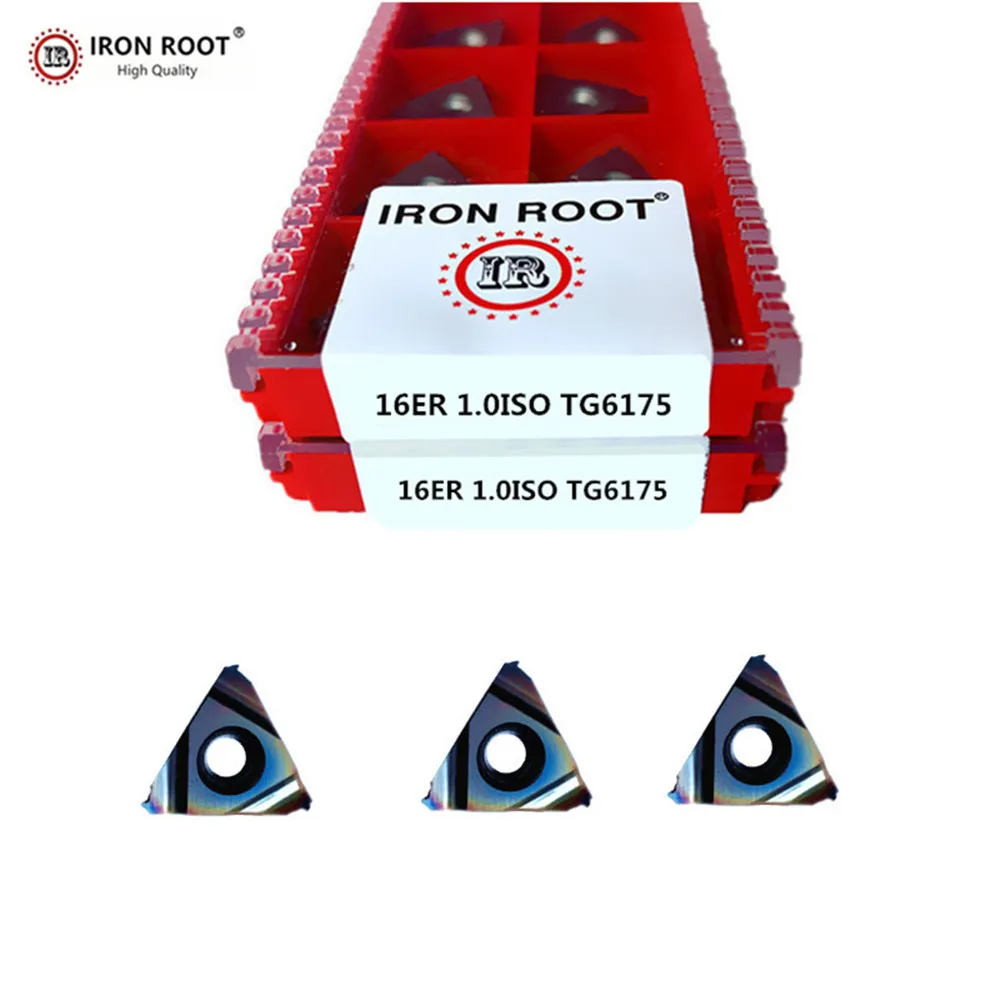 High Hardness16ER 1.0ISO,1.25ISO,1.5ISO,1.75ISO,2.0ISO,2.5ISO, TG6175 CNC Metal Lathe Turning Thread Carbide Insert For SER SEL