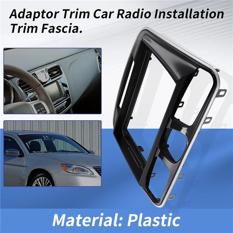 Classy-9 Inch Car Radio Android Stereo For Chrysler 200 2010-2014 Player Fascia Head Unit Panel Casing Frame Dash Cover LHD