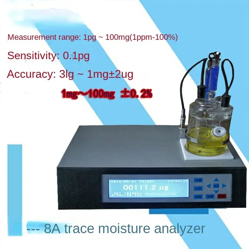 Moisture Meter Solvent Detector Trace Moisture Meter Coulometric Method Electricity Method