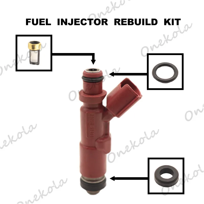 

Fuel Injector repair kit Orings Filters for Toyota Avanza F601RM K3VE 1.3L Daihatsu Terios 23250-97401 23209-97401