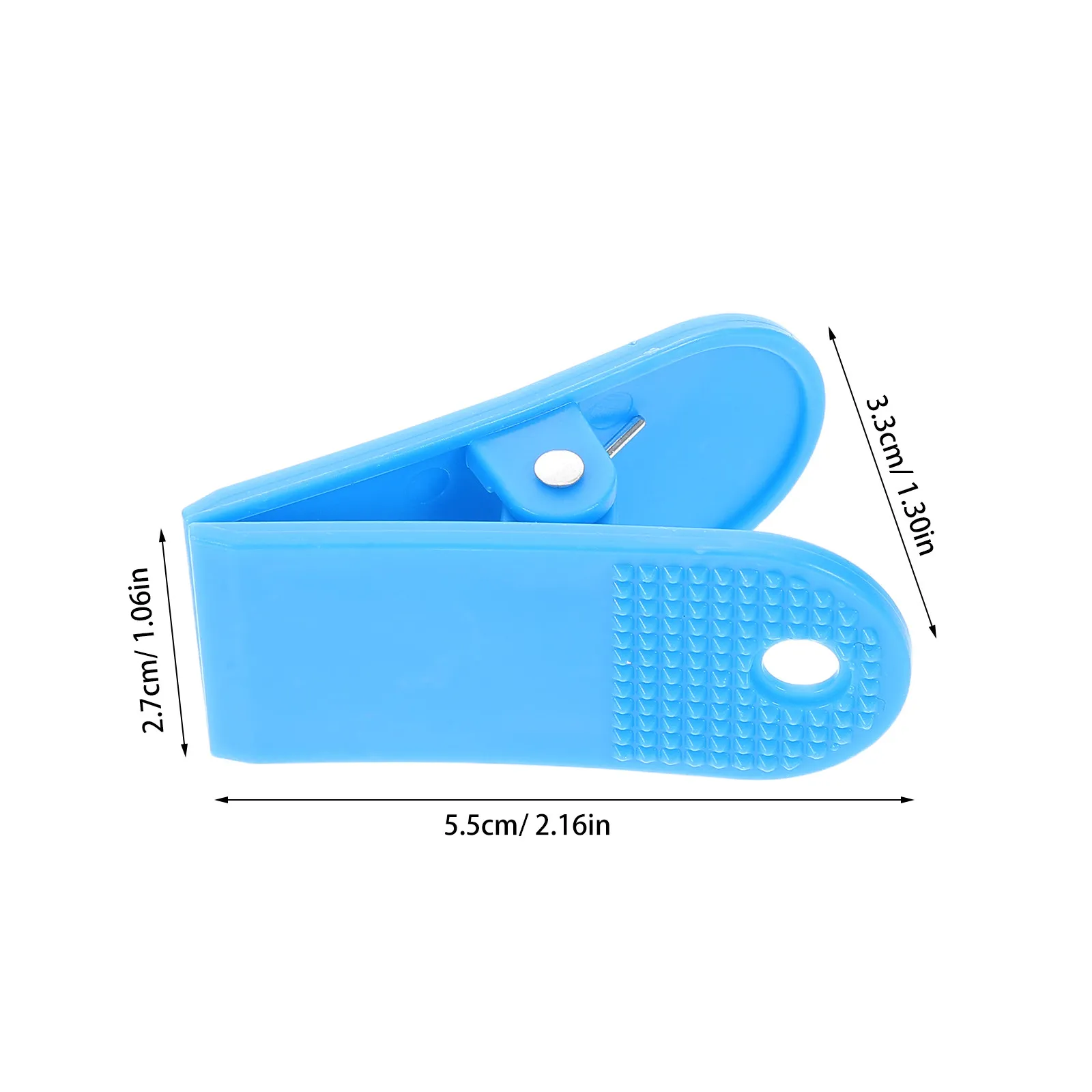 6Pcs Universal Treadmill Safety Clip Emergency Stop Switch Replacement Part Spring Loaded Plastic Clamp for Home Gym Running