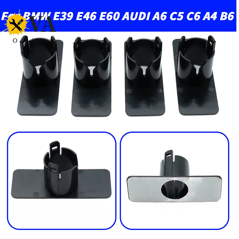 

4X PDC Sensor Parking Sensor Holder Fits BMW E39 E46 E60 AUDI A6 C5 C6 A4 B6