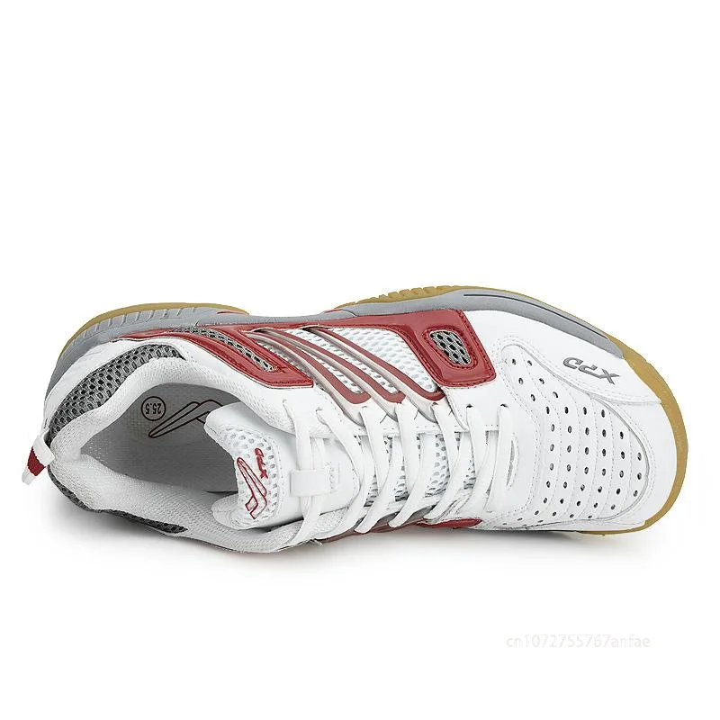 Zapatos de bádminton profesionales para hombre y mujer, zapatillas de tenis de malla, calzado funcional deportivo de talla grande, novedad de