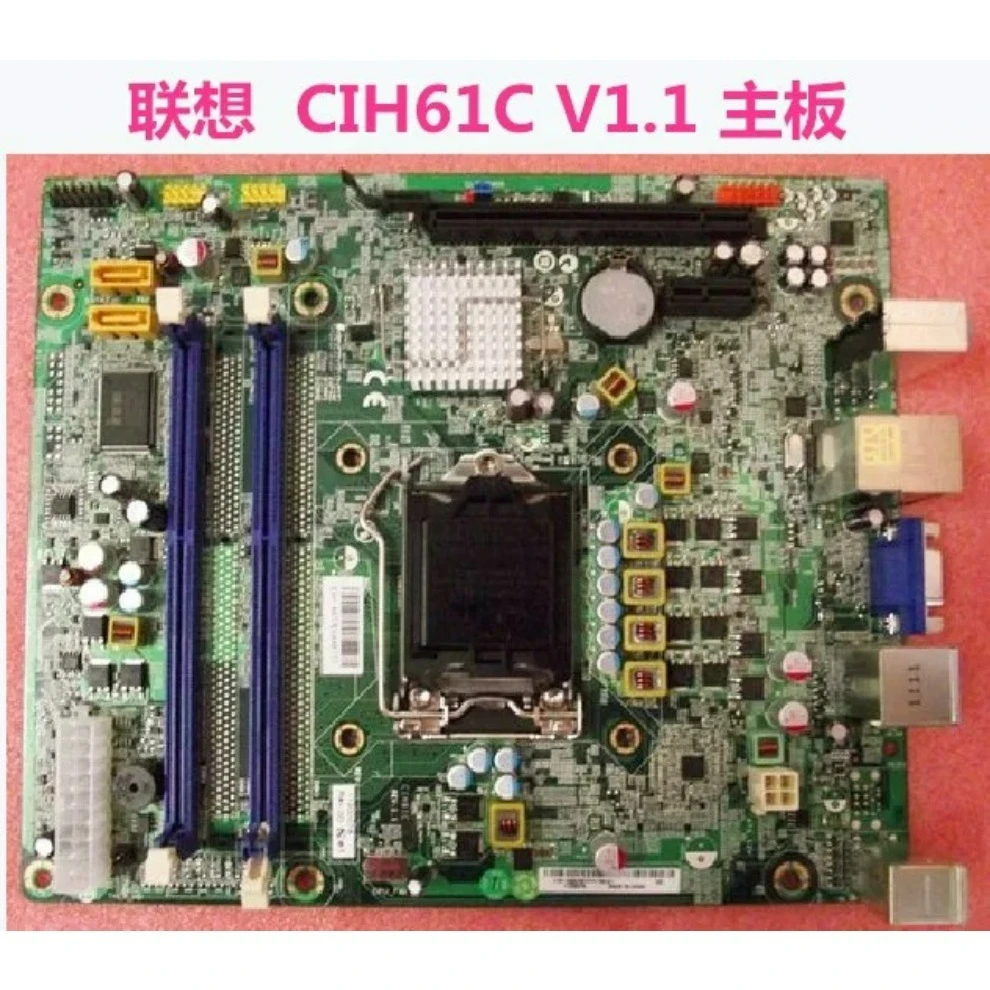 For Lenovo H61 DTX main board CIH61C H330 Jiayue I R608 3850 main board 11200078 100% detection