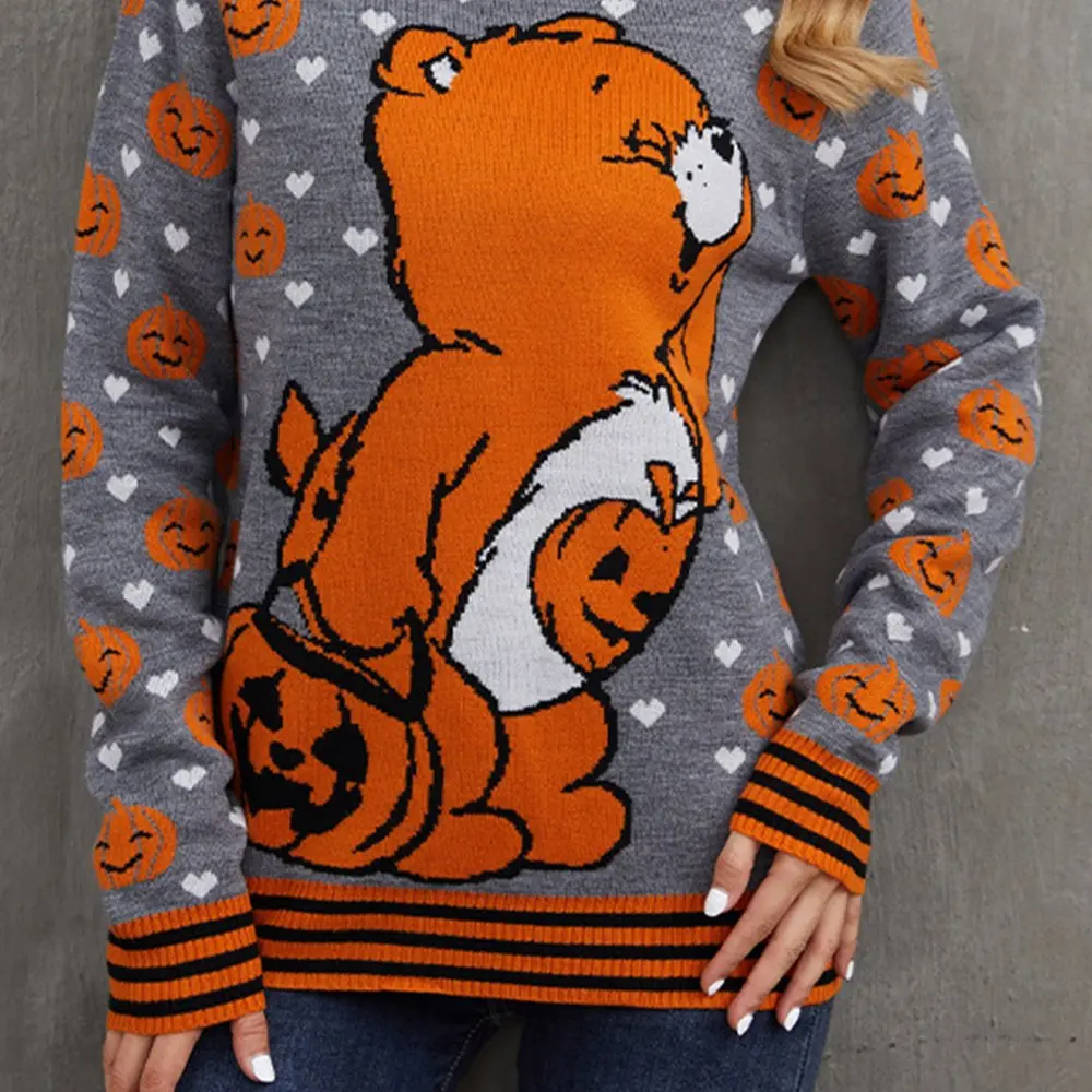 

Женский модный свитер с длинным рукавом и круглым вырезом в деловом стиле, облегающий дизайн, топ без украшений с прямыми рукавами