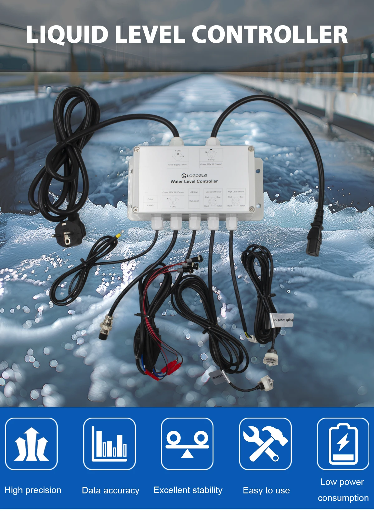 

Liquid Water Tank Automatic Control Water Level