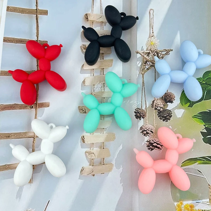 New Balloon Dog Diy Accessory Key Chain Pendant Balloon Dog Key Chain Bubble Dog Sausage Dog Key