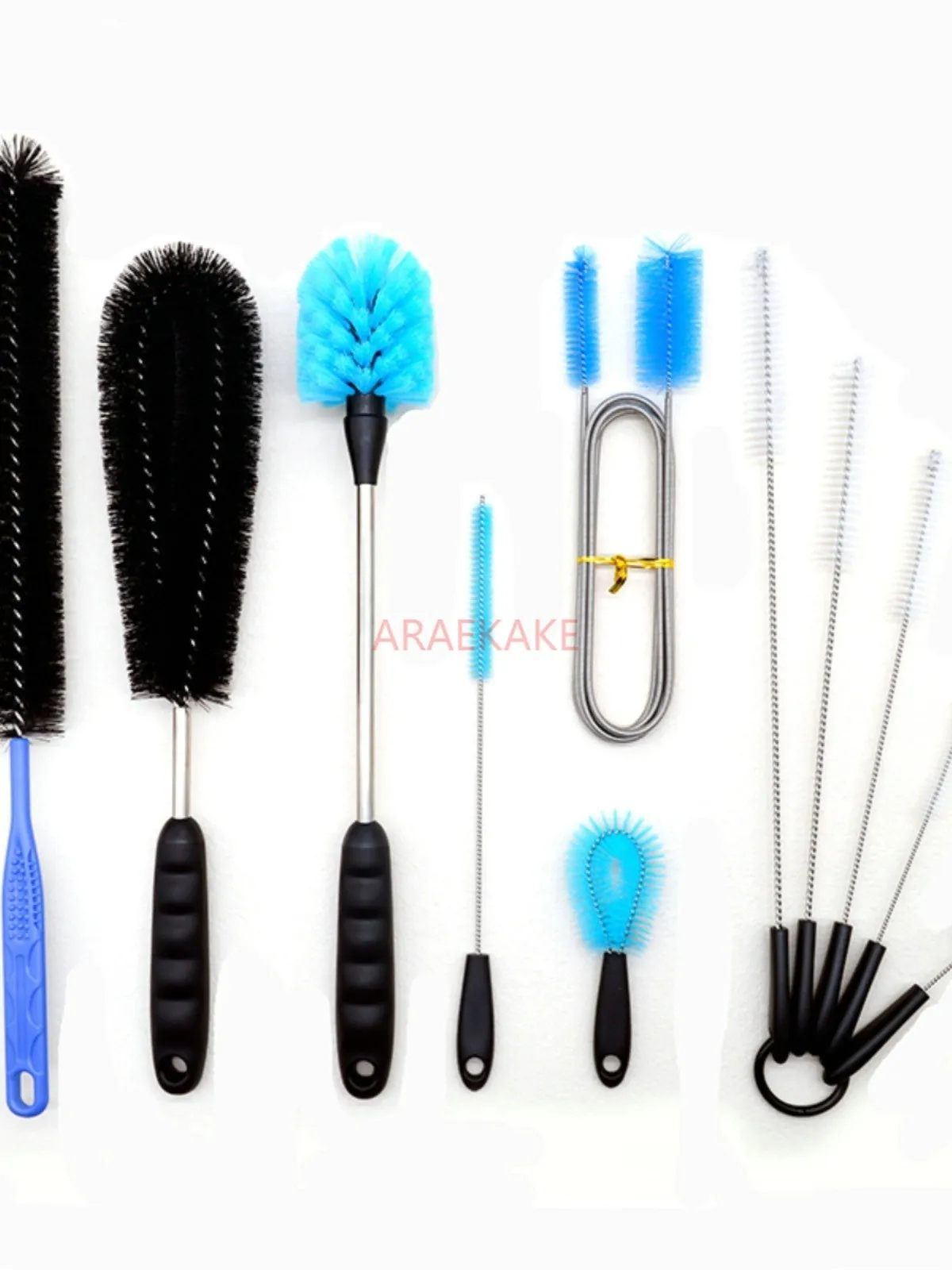 Multi purpose cleaning brush for fish tank external device, long handle, no dead angle fish tank cleaning tool set, fish tank gl