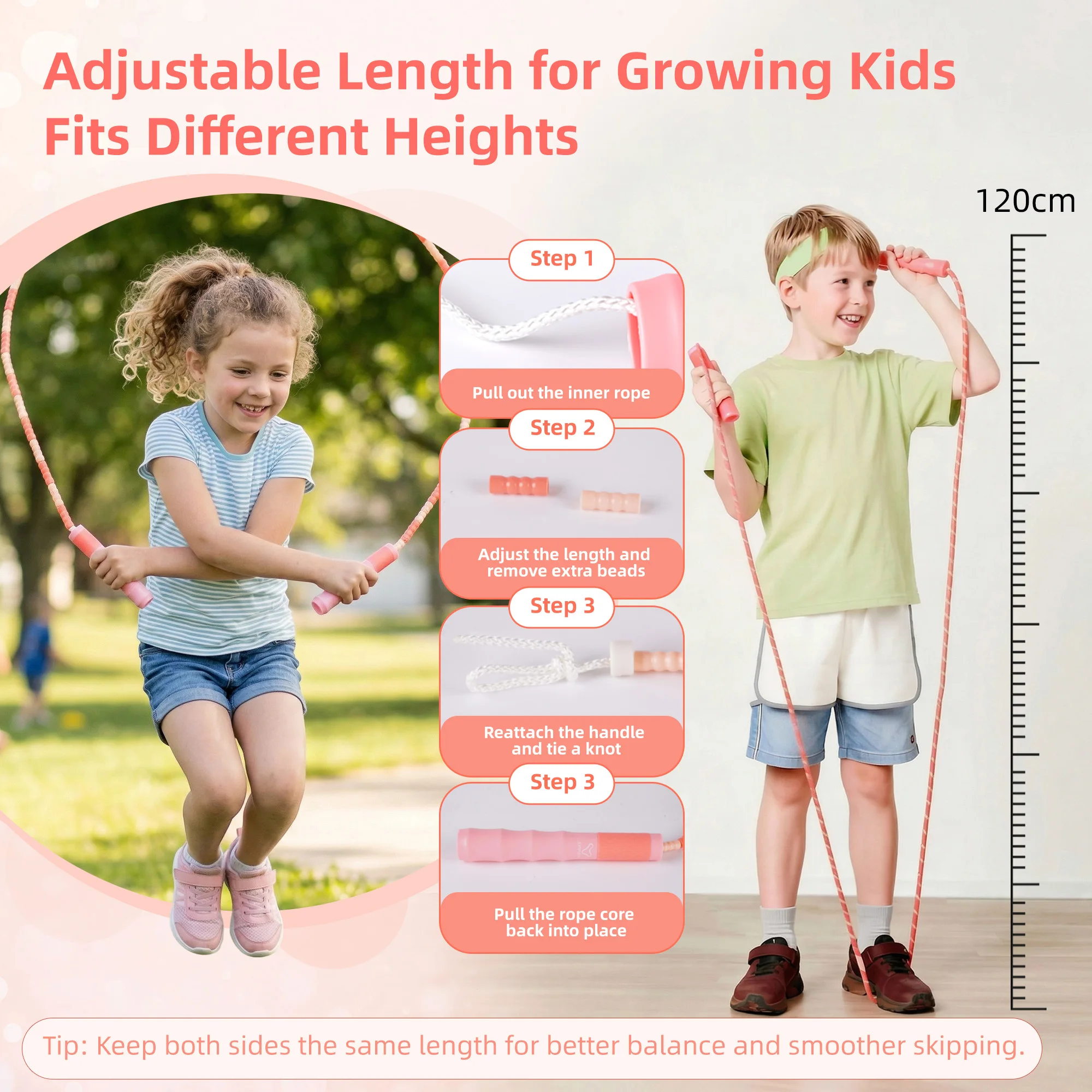 Corde à sauter perlée réglable - Speed Skipping Rope avis et prix