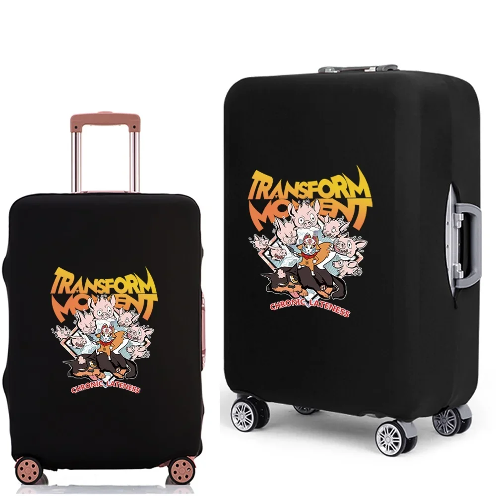 Travel Accessories Luggage Cover Suitcase Protection Bags Dust Elastic Aircraft Trunk Set Case Covers for 18-28 Inch Mask Series