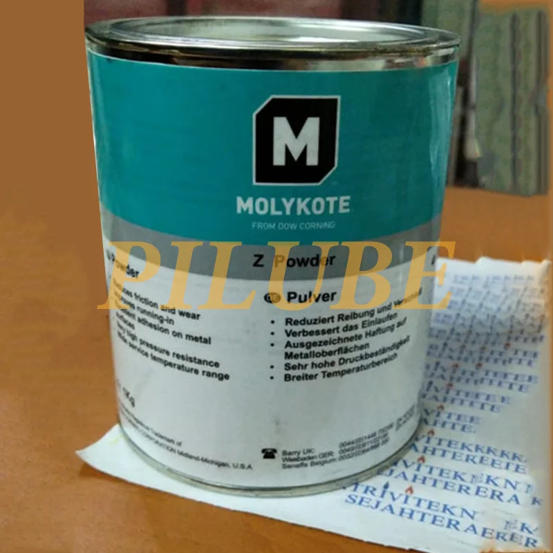 MOLYKOTE Z Polvere Lubrificante per attrito metallico in polvere di solfuro di molibdeno ad elevata purezza Prodotto originale