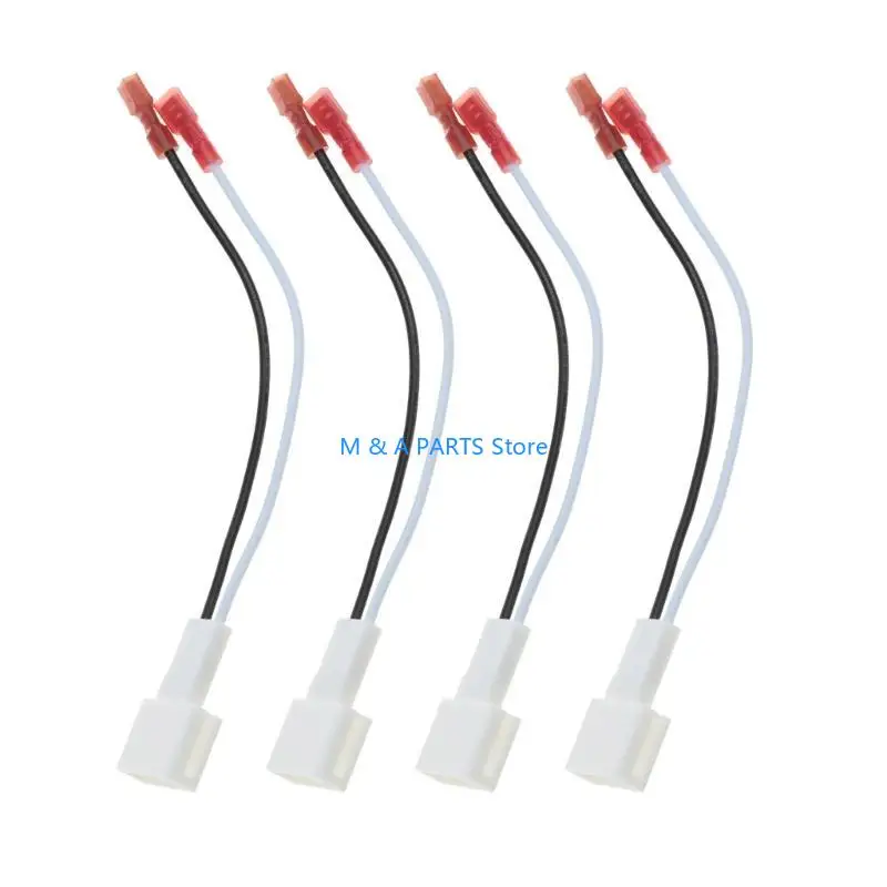 

U1JF Car Interior Speaker Wiring Harness Adapter Connector Plug for Camry ,4Pcs/Set Speaker Wiring