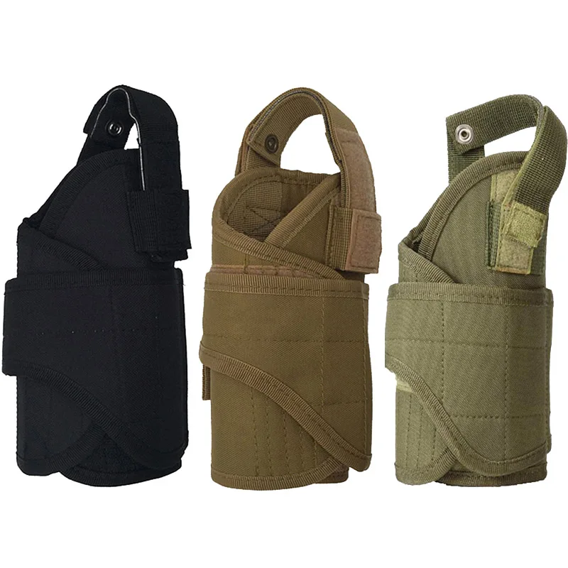 Tactical Tornado Belt Holster Right Hand Pistol Gun Carry Pouch Adjustable Magic Strap Nylon Gun Holster For Universal Gun