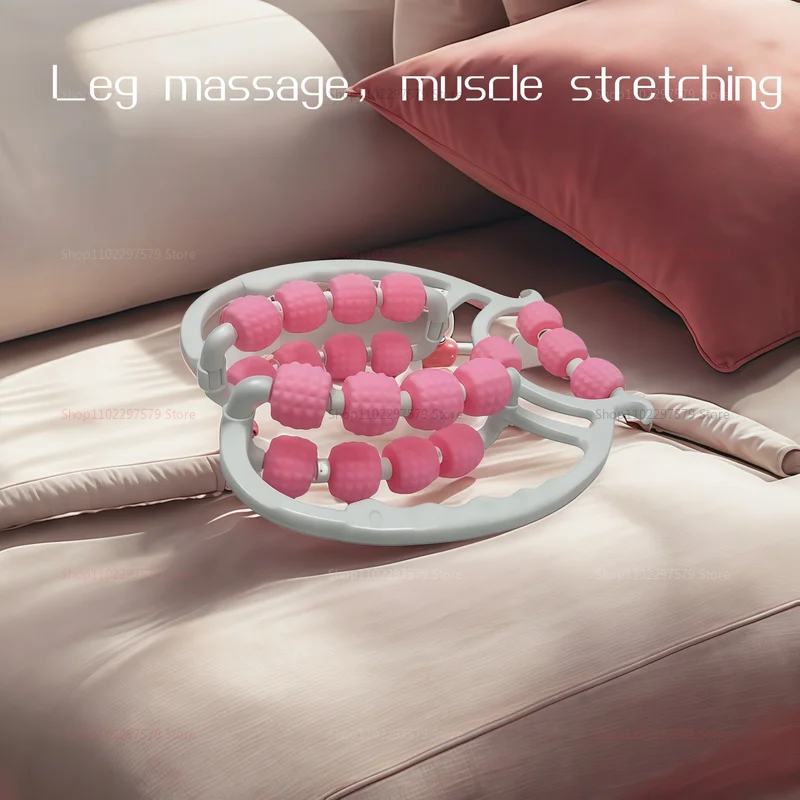 Leg Massager for Calf Slimming and Relaxation Electric Kneading Roller Shaft Exercise Tool Fitness Muscle Tightening