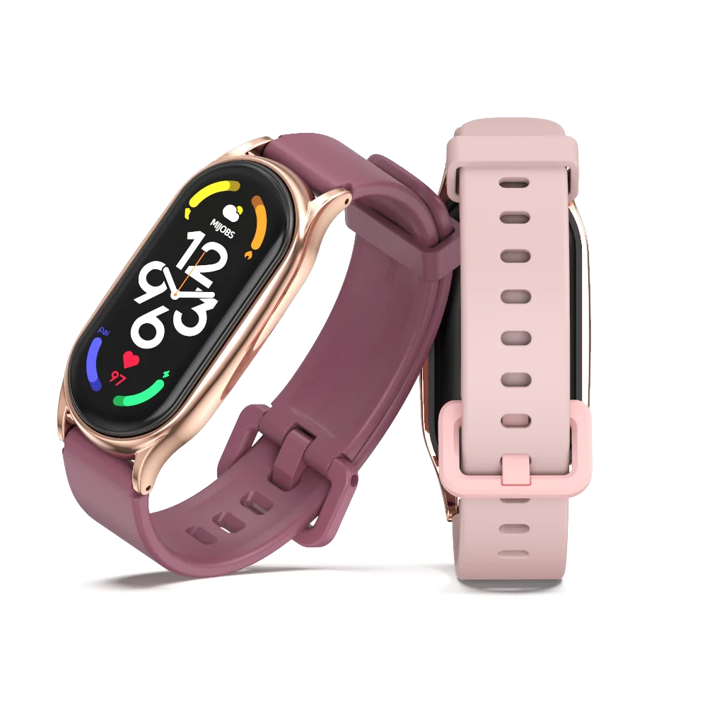 Mi Band 9 Strap Smart Bracelet for Xiaomi Mi Band 8 7 6 5 4 3 Silicone Wristband Miband 5 Correa Wrist Belt Amazfit Band 5 Strap