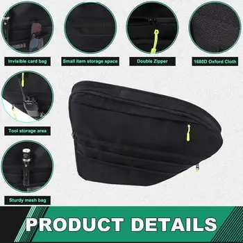 適用於 2012-2024 年英菲尼迪 QX80 和日產途樂 Y62 的汽車後備箱側窗儲物袋 多功能儲物袋 汽車配件 10 最佳銷售 日產途樂Y62配件 - №8