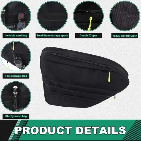 For 2012-2024 Infiniti QX80 For Nissan Patrol Y62 Car Trunk side window storage bag Multifunctional storage bag Car Accessories 10 best sales nissan patrol y62 accessories - №8