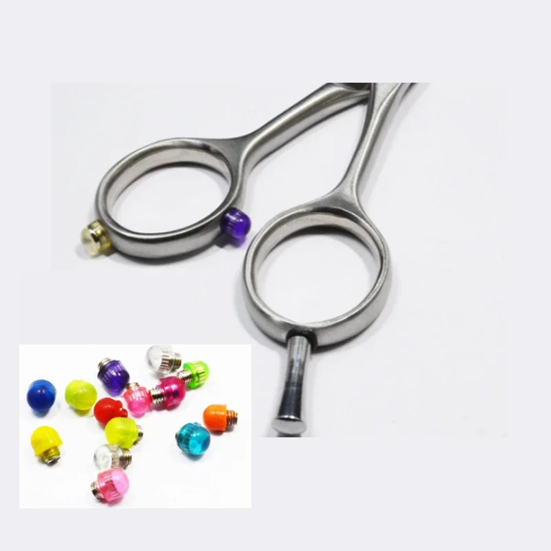 5pcs Hair Scissors Rubber Damper, Styling Tool Replacement