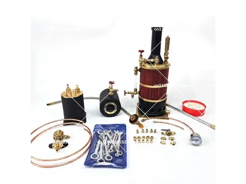 Vertical Boiler Model High Efficiency Steam Engine Model for Ship Model Enthusiasts