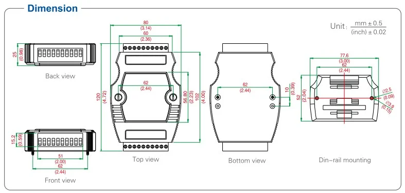 UOTEK UT-509 산업용 RS485 리피터 (광전 절연)