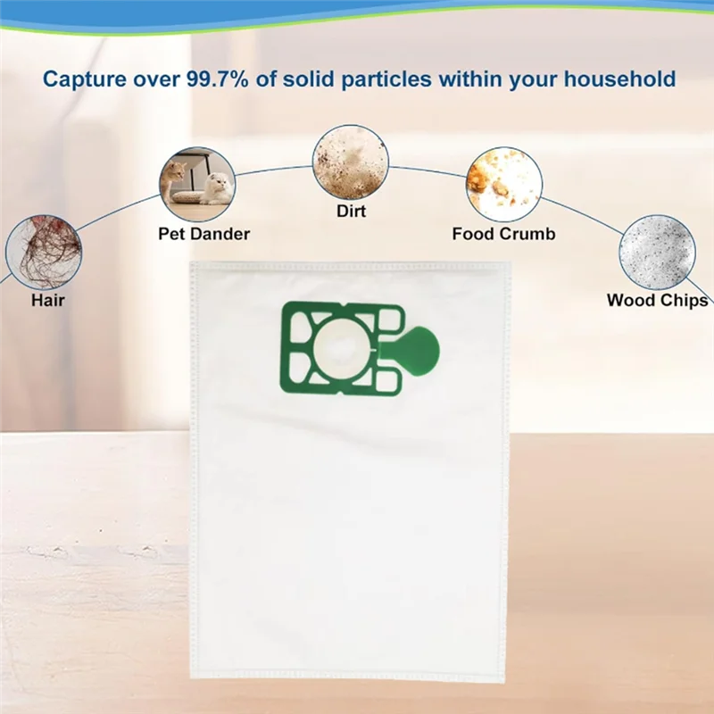 A005-10PCS Staubbeutel Ersatz für Numatic NVM-1CH/604015 HVR200M-22 NQS250B Hetty/HET200A Harry/HHR200A Staubsaugerbeutel