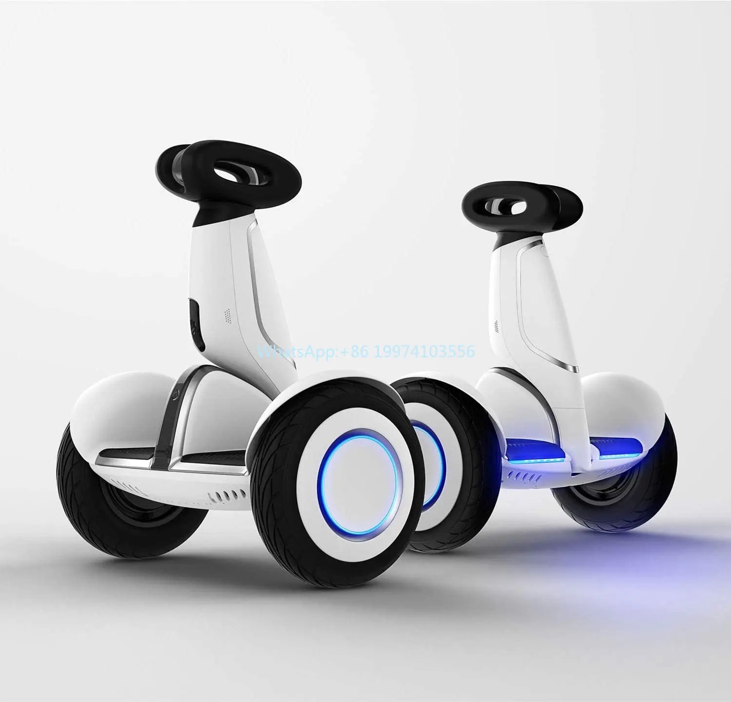 S Plus Smart Self-Balancing Scooter with Intelligent Lighting and Battery Remote Control Kickscooter