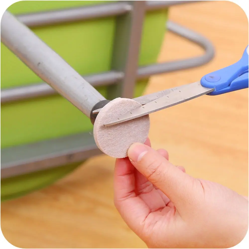 

Furniture 18PCS Floor Furniture Chair Pads Self Adhesive Table Leg Feet Pads Felt Pads Floor Protect Pad Scratch Protector