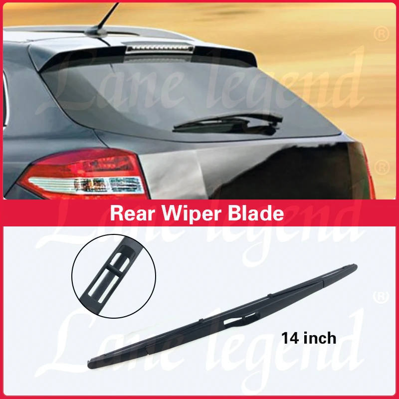 For Renault Laguna 3 Grandtourer 2007 2008 2009 2010 2011 2012 2013 2014 2015 14" Rear Windshield Windscreen Window Wiper Blade