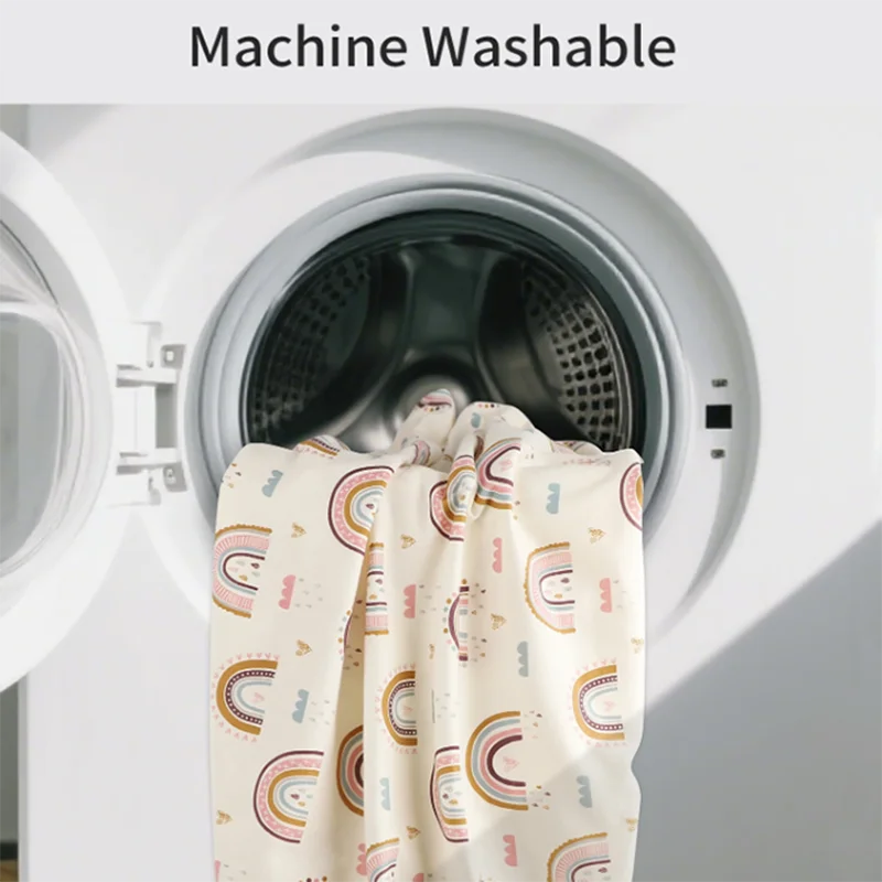 غطاء وسادة تغيير الحفاضات للأطفال قابل للتمدد وناعم وقابل لإعادة الاستخدام وطاولات تغيير الحفاضات على طراز المزرعة وغطاء حصيرة تغيير الحفاضات #3