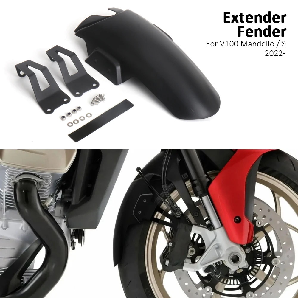 

V100 MANDELLO 2022 2023 Front Wheel Hugger Fender Mudguard Mud Splash Guard For Moto Guzzi V100 Mandello S Motorcycle Accessorie