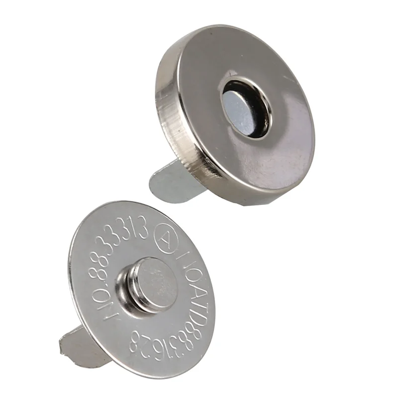 

【SEE】80 Sets Magnetic Button Clasp Snaps 18Mm - Great For Sewing, Craft, Purses, Bags, Clothes, Leather