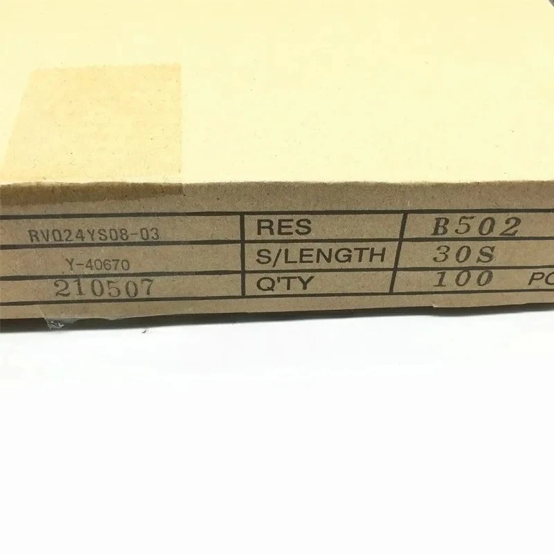 1pcs，Throttle potentiometer，RVQ24YS08-03 30S B502 5KΩ，Shaft length 30mm, effective angle 45 degrees