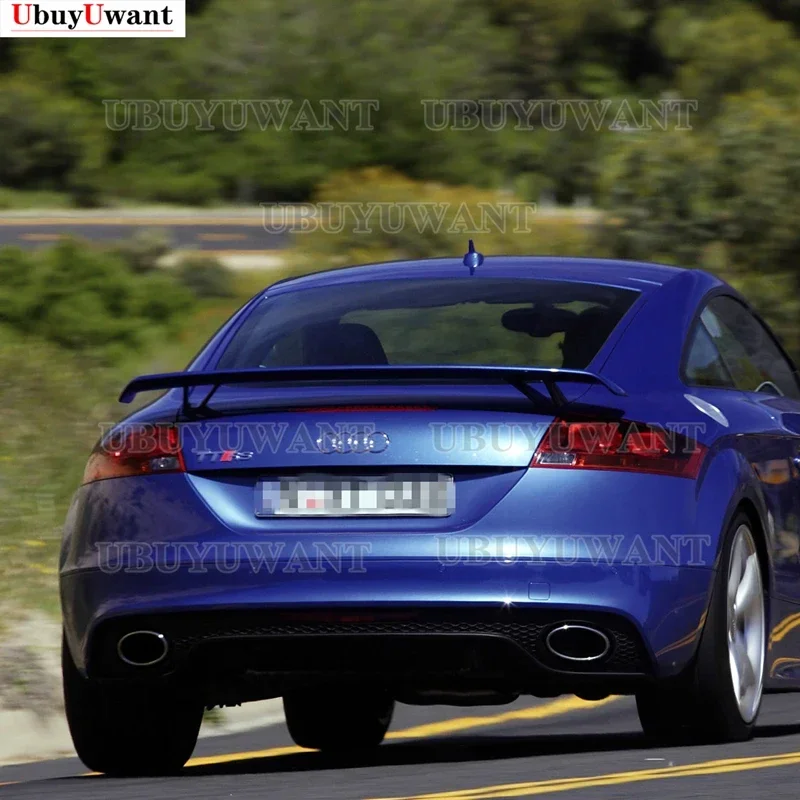 Carbon Fiber Rear Trunk Spoiler For Audi TT MK2 Boot Wing Lip Decoration Body Kits Spoiler 2008 2009 2010 2011