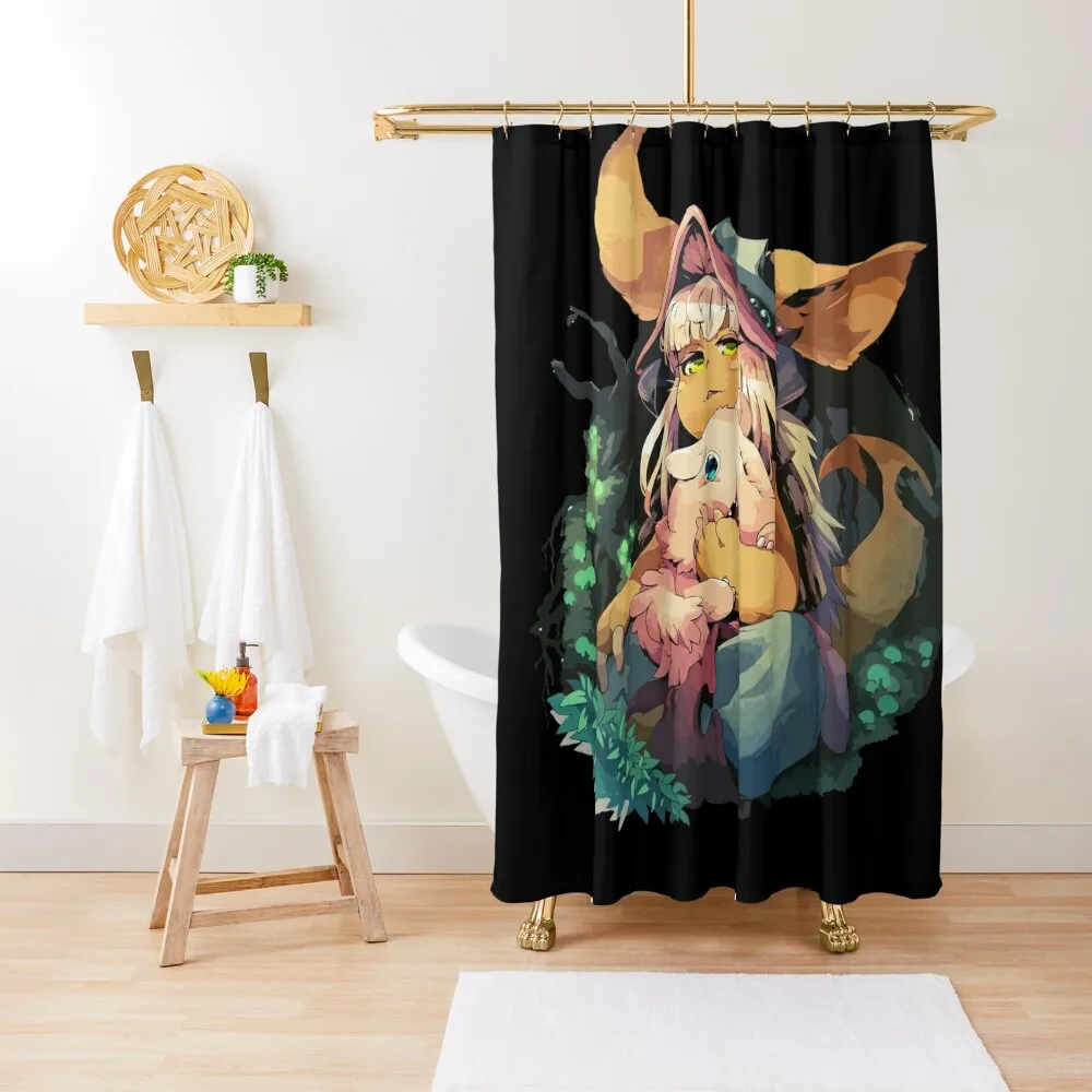 

Made in abyss Mitty and Nanachi Shower Curtain Accessories For Shower And Services Shower Set For Bathroom For Bathrooms Curtain