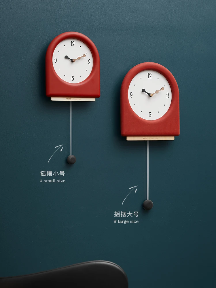 

Punch-Free Simple Modern Net Red Wall Clock Living Room Home Creative Fashion Clock 2021 New