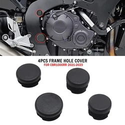 4PCS Chassis Plugs For Honda CBR1000RR CBR1000 Frame Hole Cover Caps Plug Frame Cap CBR1000 RR CBR 1000 2021 2022 2023 Motorcycl