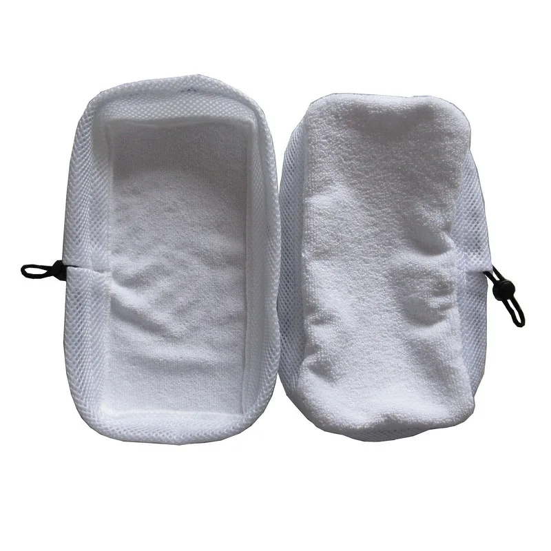 2PCS Replacement Steam Pad For Bissell Mop Pad Fiber Cloth Cover For Bissell Steam Mop With Double Bottom