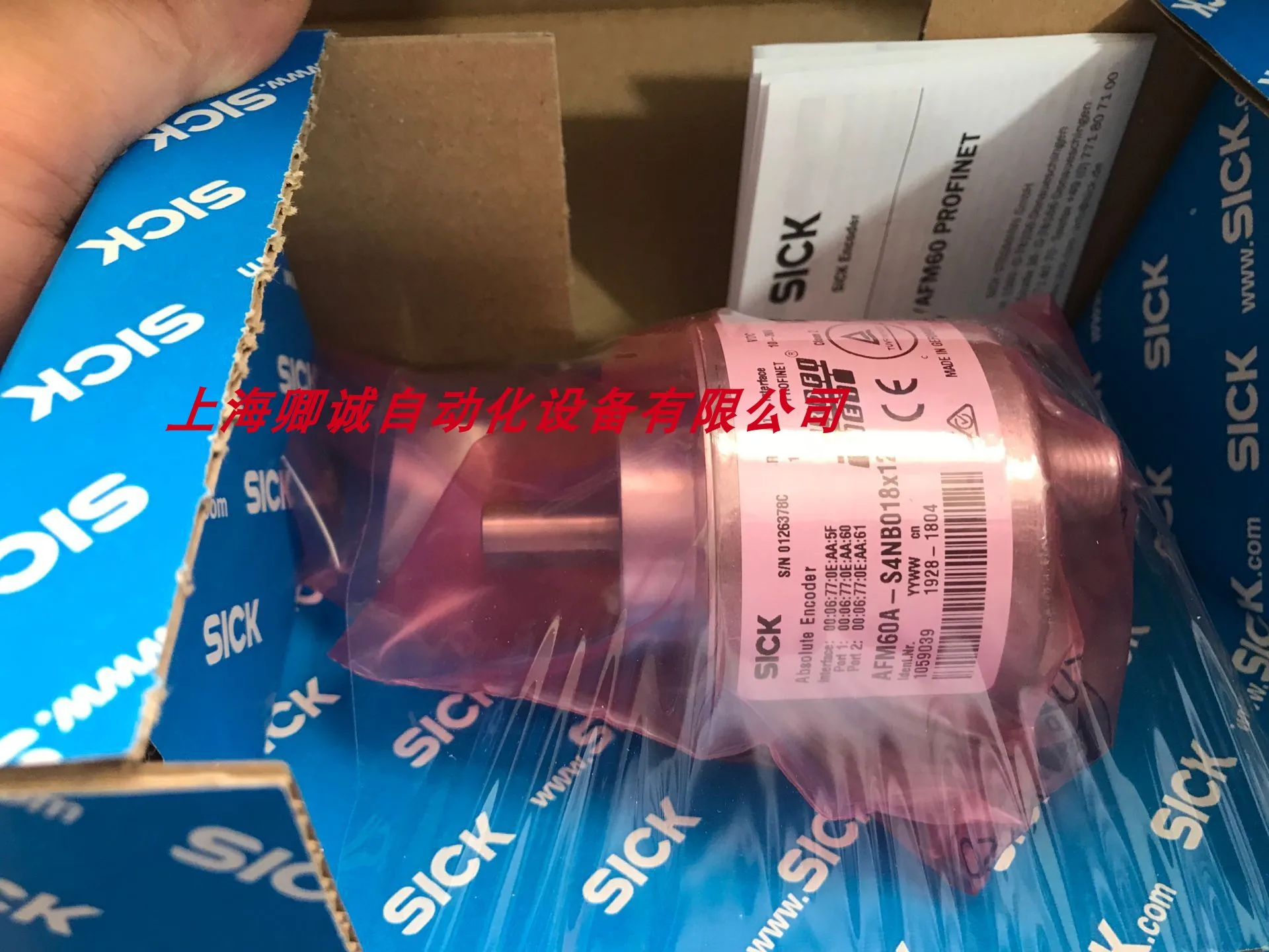 1037510 AFM60A-S4PK262144 Absolute Encoder Germany SICK Full Range Supply