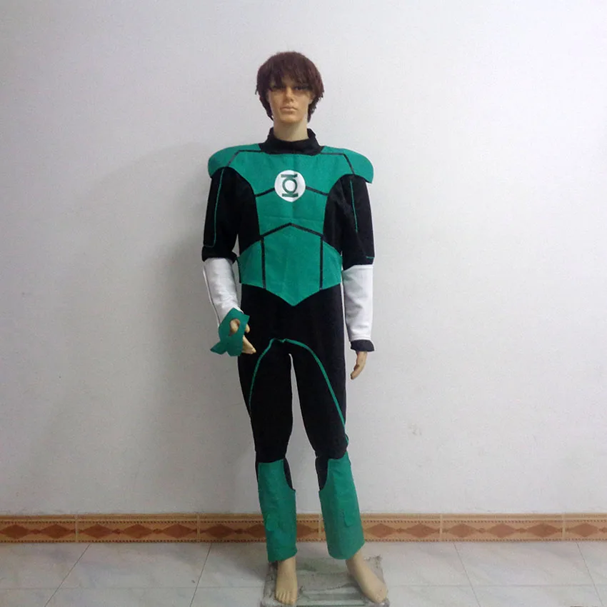 

Superhero Green Lantern G.L Cosplay Christmas Party Halloween Uniform Costume Customize Any Size