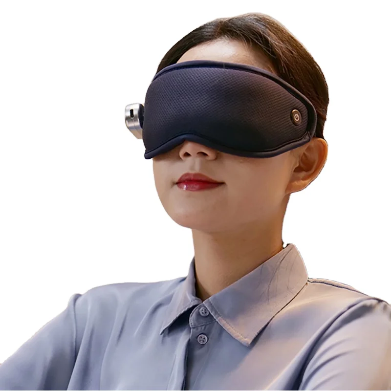 

Rechargeable Eye Massager With Hot Compress & Vibration Infrared Heat Physiotherapy Type-C USB 500mAh Battery Home Use
