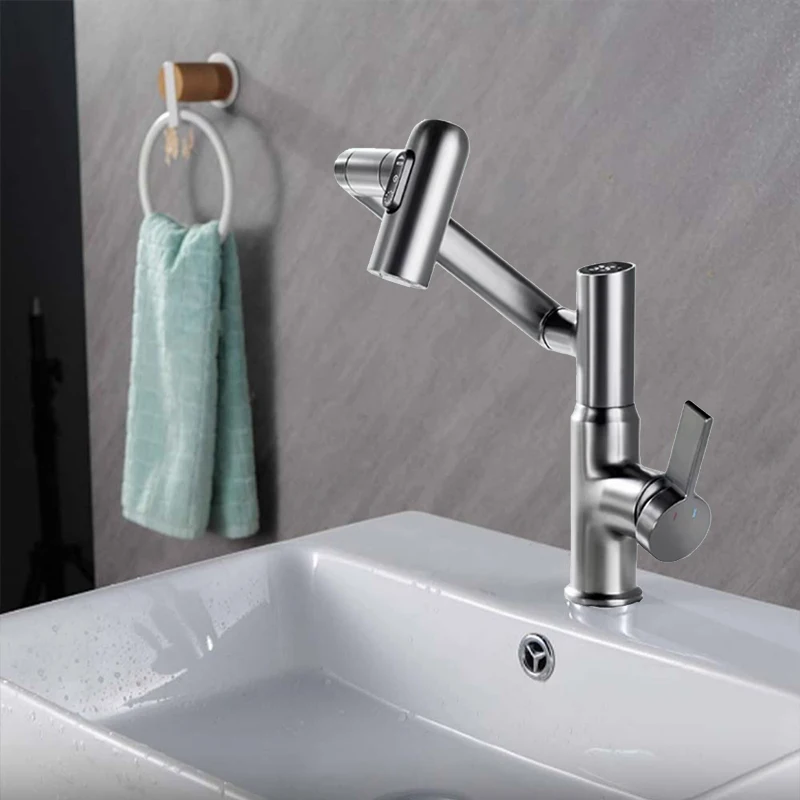 Contemporary Classic Modern Single-Hole Kitchen Faucet in Black Brushed Ceramic Sense