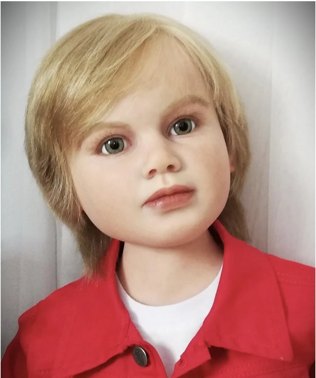 DLS 41 بوصة ضخمة تولد من جديد بيبي بوي غابرييلا مطلية بجسم من القماش وموصل #2