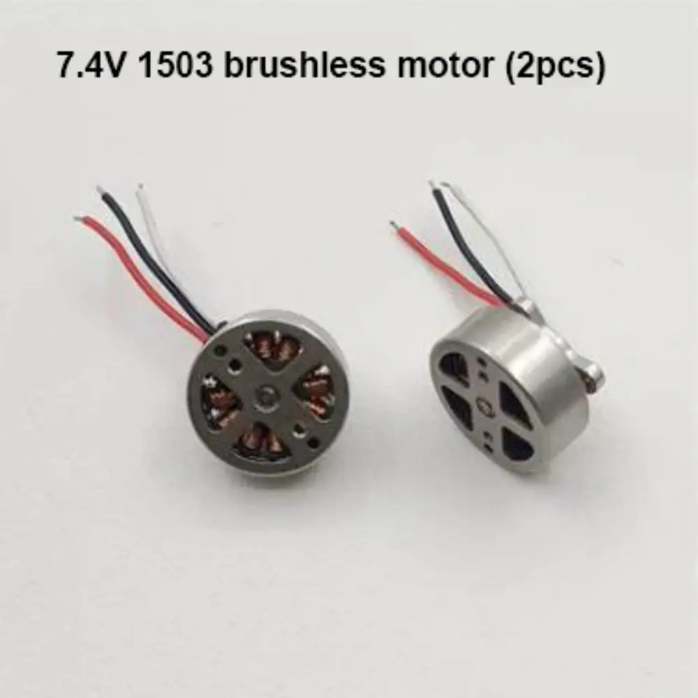 1/2 pz Nuovo 2750KV L900 Parti Del Motore Brushless In Metallo 10 Stili PRO E88 Quadcopter Modello 2 Canali 1503 Motore Brushless