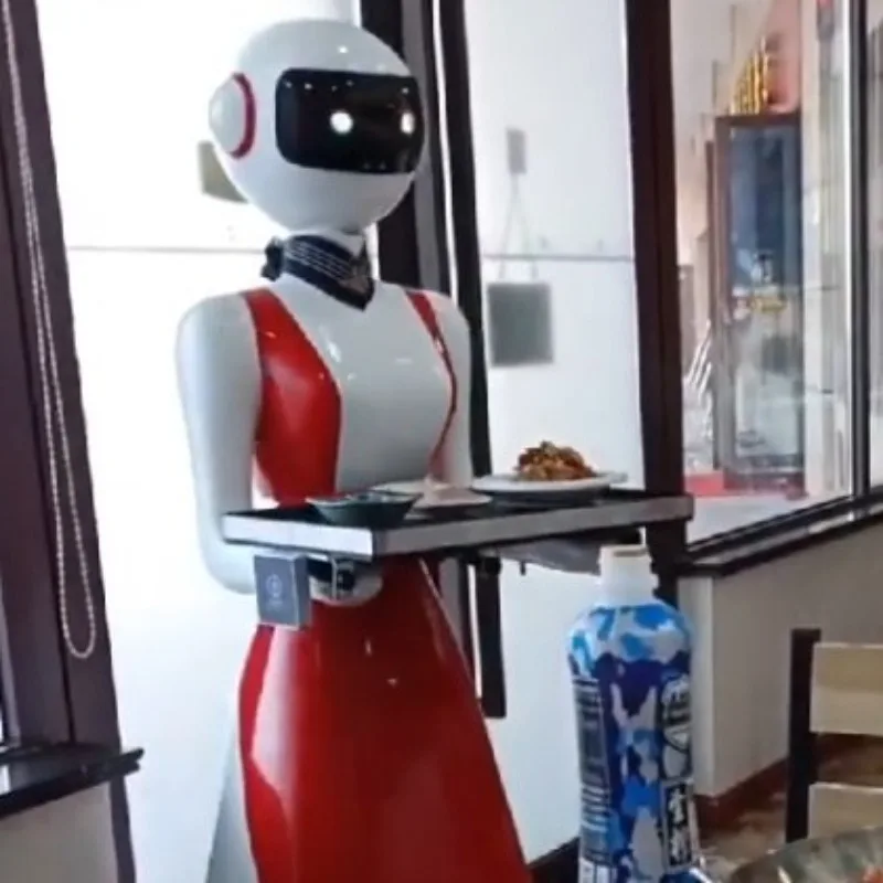 Automatic delivery, hotel restaurant delivery welcome robot, commercial robot
