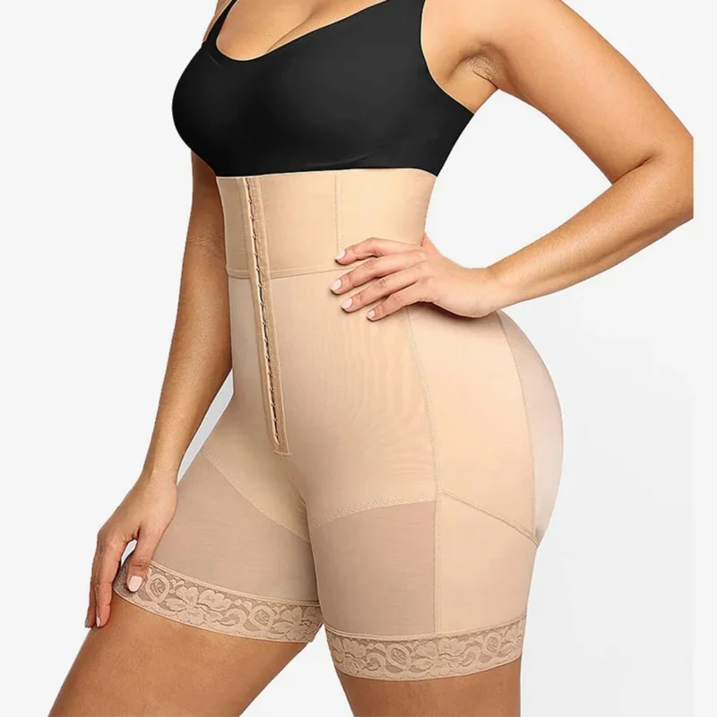 

Fajas Tummy Control Butt Lifter High Waist Shaper Postpartum Girdle Waist Trainer Shapewear BBL Hourglass Figure Shorts